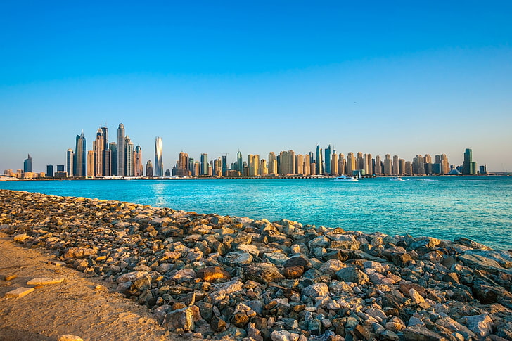 landscape photography of beach during daytime, city, cityscape