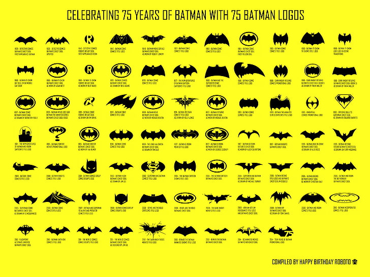 Batman logo lot, Hero, The Dark Knight, Robin, Superman, The Dark Knight Rises, HD wallpaper