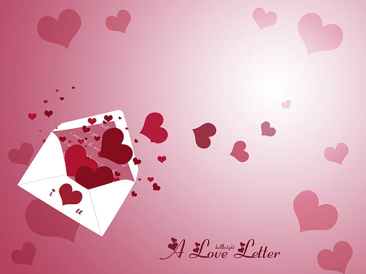 A Love Letter HD, HD wallpaper