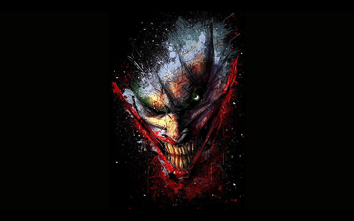The Joker and Batman wallpaper, Batman: Arkham City, Batman: Arkham Knight