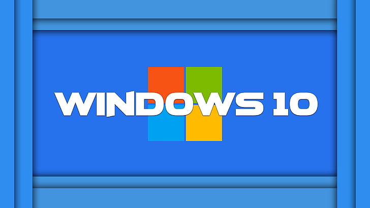 Windows 10 logo, operating system, computer, humor, communication HD wallpaper