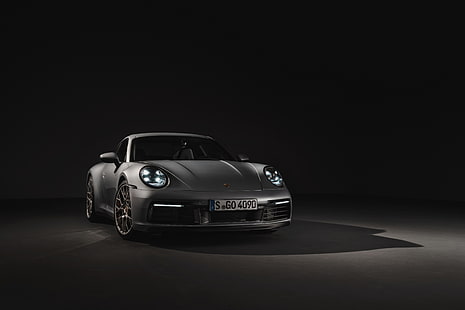 Hd Wallpaper Background Coupe 911 Porsche Dark Carrera 4s 992 2019 Wallpaper Flare