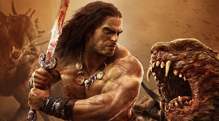 Conan Exiles, Games, Other Games, survival, Prehistoric, videogame