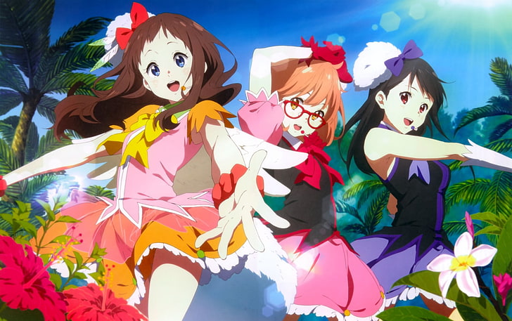 Anime, Beyond the Boundary, Ai Shindou, Mirai Kuriyama, Mitsuki Nase, HD wallpaper