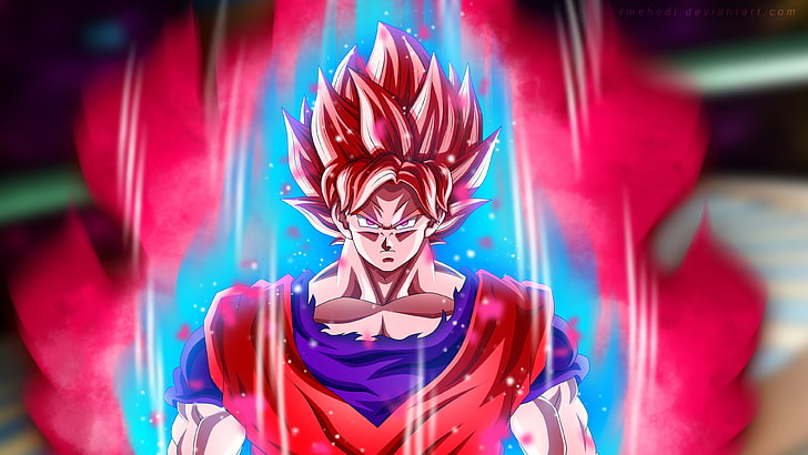 3200x900px | free download | HD wallpaper: dragon ball super 4k wallpaper  of windows, one person, red | Wallpaper Flare