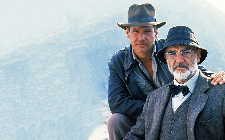 Movie Images Indiana Jones and The Last Crusade  Harrison Ford & Sean Connery Photo 8x10,sp0924