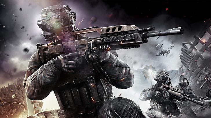Call of Duty: Black Ops, Call of Duty: Black Ops II, soldier, HD wallpaper