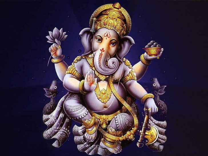 HD wallpaper: Lord Vinayagar, Hindu God Ganesha illustration, Lord Ganesha  | Wallpaper Flare