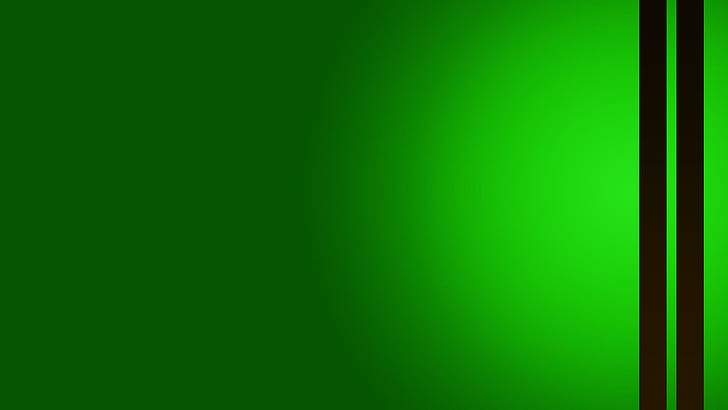 Digital Green, solid, plain, black, stripes, simple, 3d and abstract, HD wallpaper