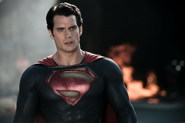 Superman, Man Of Steel, Henry Cavill, portrait, adult, serious, HD wallpaper