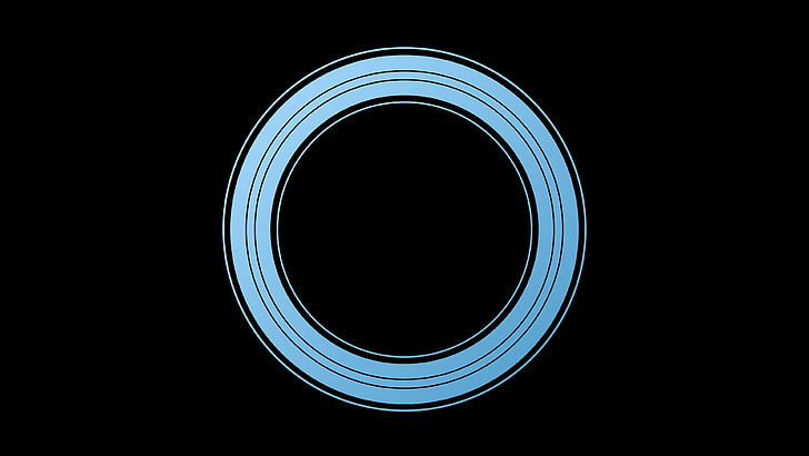 iPhone XS, Gather Round, blue, 4K