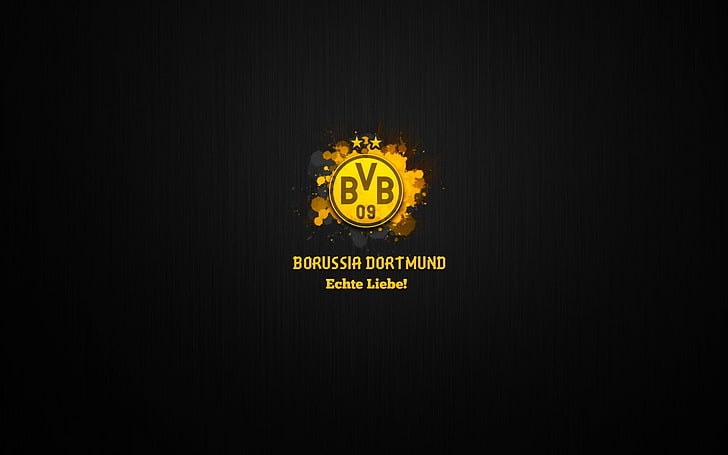 BVB, Borussia Dortmund, soccer, sport , sports, minimalism, HD wallpaper