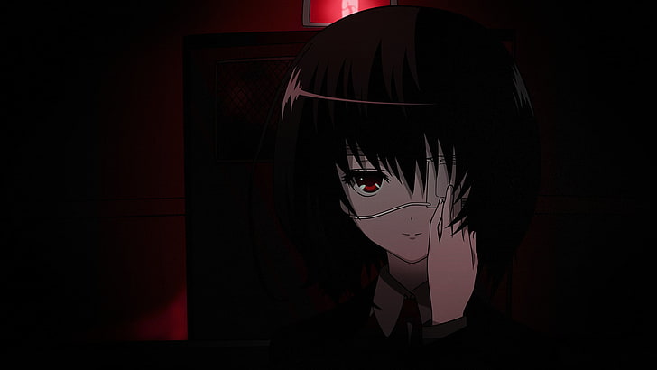 HD wallpaper: anime, anime girl, dark, indoors, one person, mystery,  representation | Wallpaper Flare