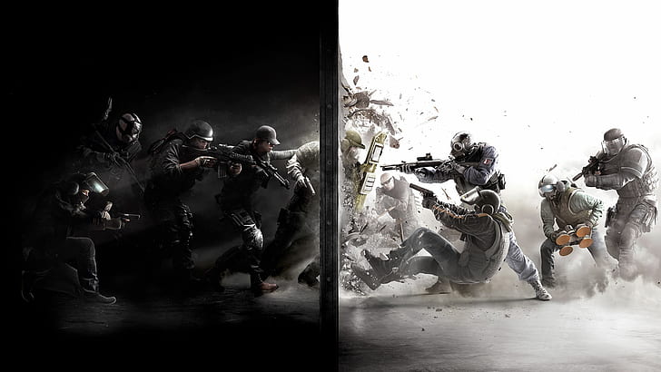 HD wallpaper: Rainbow 6: Siege, military, games art, Video Game Art |  Wallpaper Flare