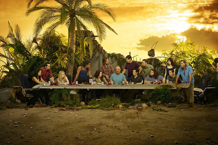 TV Show, Lost, Cast, Lost (TV Show), The Last Supper, HD wallpaper