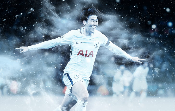 Soccer, Son Heung-Min, Tottenham Hotspur F.C., HD wallpaper