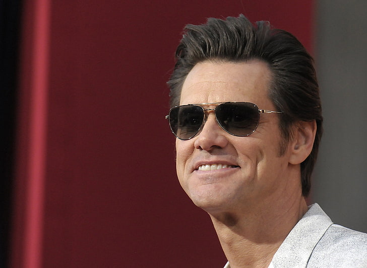 Jim Carrey, sunglasses, actor, smile, one Person, people, adult, HD wallpaper