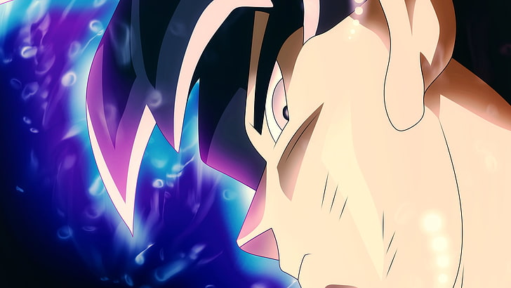 Son Goku, Dragon Ball Super, Ultra Instinct, illuminated, no people, HD wallpaper