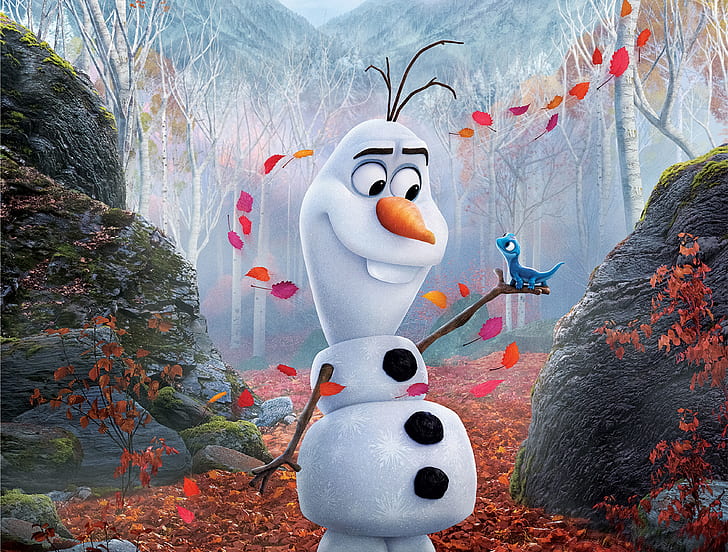 Movie, Frozen 2, Olaf (Frozen), HD wallpaper