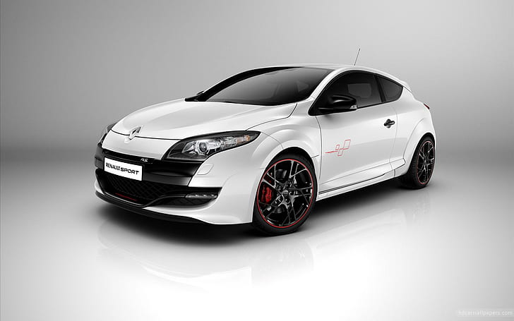 2012 Renault Megane RS Trophy, silver renault clio sport, cars, HD wallpaper