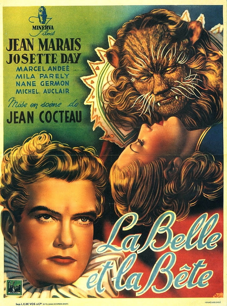 Beauty and the Beast, Jean Cocteau, Film posters, La Belle et la Bête