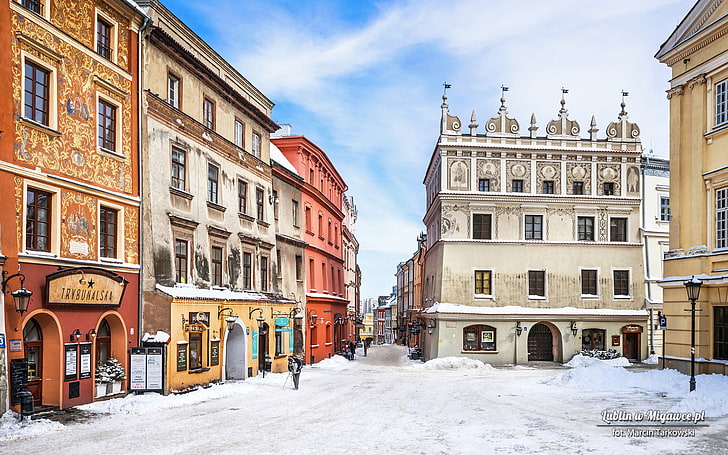 Lublin, Poland, Polish, cityscape, Tourism, tourist, Europe, HD wallpaper