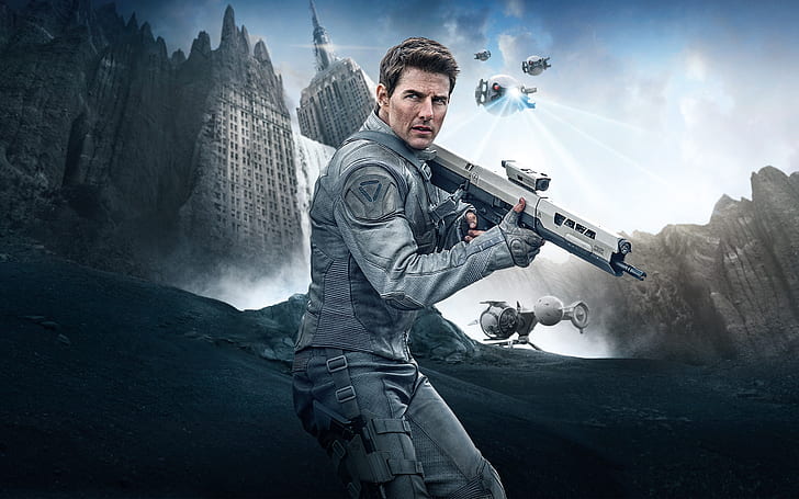 Tom Cruise, Oblivion, tom cruise, HD wallpaper