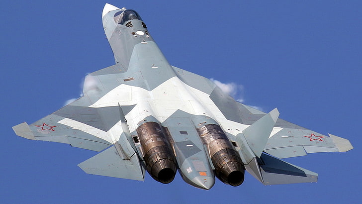 T-50, PAK FA, Videoconferencing Russia, the fifth generation fighter, HD wallpaper