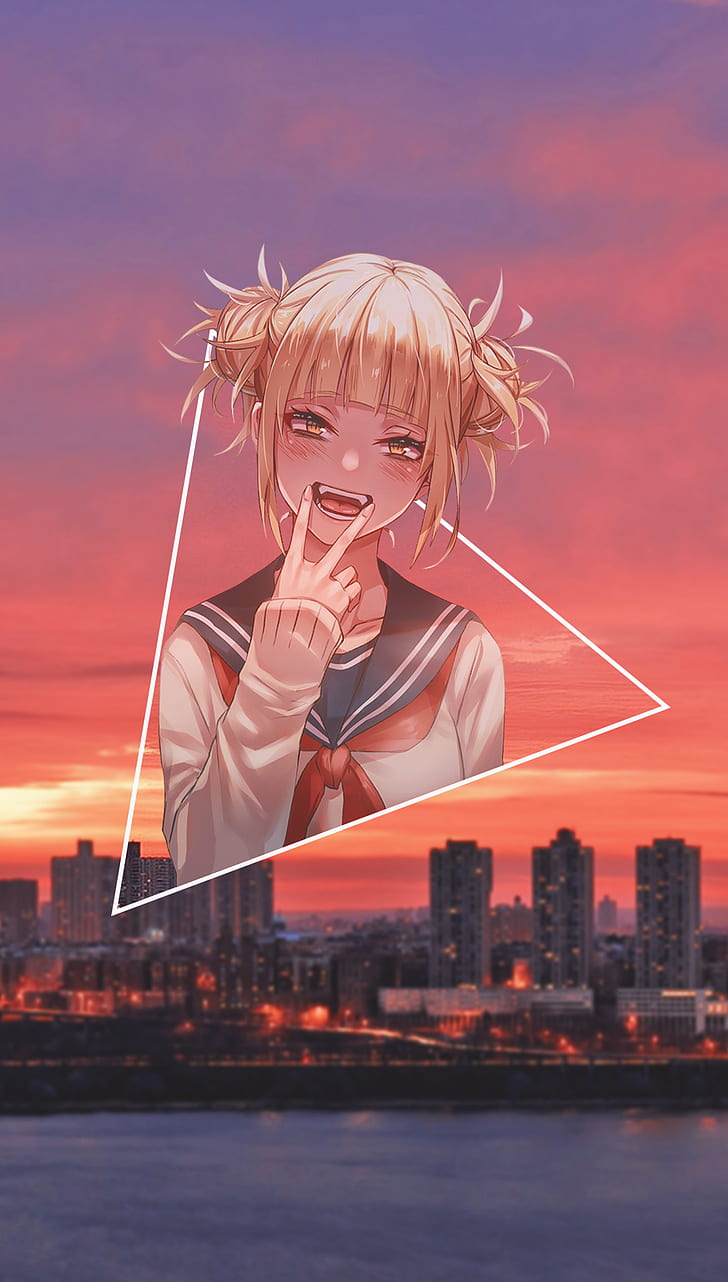 Hd Wallpaper Anime Picture In Picture Anime Girls Himiko Toga