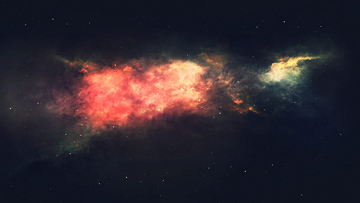 nebula wallpaper, space, stars, astronomy, sky, night, no people, HD wallpaper