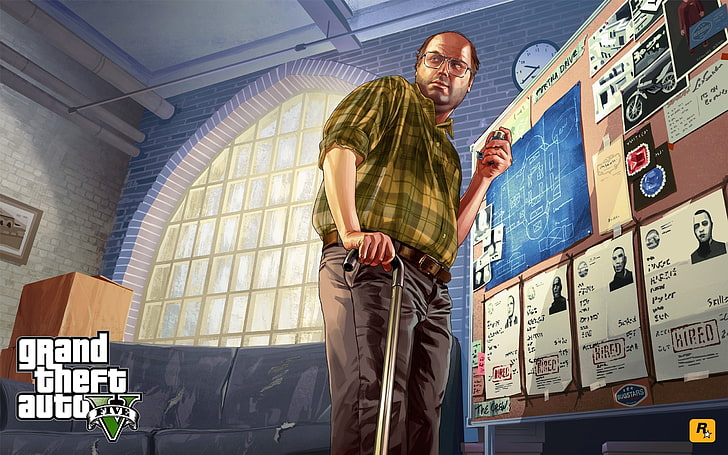 lester-Grand Theft Auto V GTA 5 Game HD Wallpaper, Grand Theft Auto 5 digital wallpaper, HD wallpaper