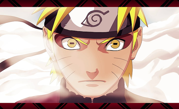 Naruto Shippuden, Uzumaki Naruto Sage Mode illustration, Cartoons, HD wallpaper