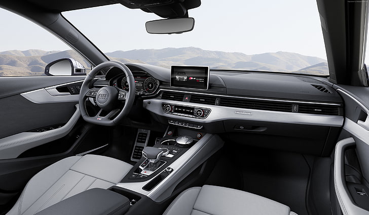 interior, Audi S4 Avant (B9), Geneva Auto Show 2016