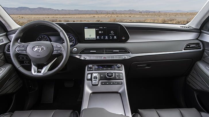 Hyundai Palisade, SUV, interior, 2020 Cars, 4K