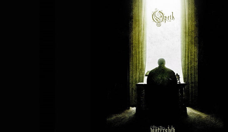 Opeth illustration, metal, metal music, rear view, art and craft, HD wallpaper