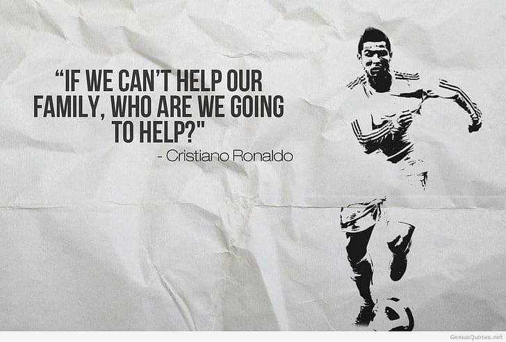 Cristiano Ronaldo quote for 2014 world cup, celebrity, celebrities, HD wallpaper