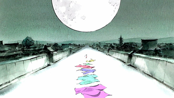 Animated Movies, Kaguya, Princess, The Tale of Princess Kaguya, HD wallpaper