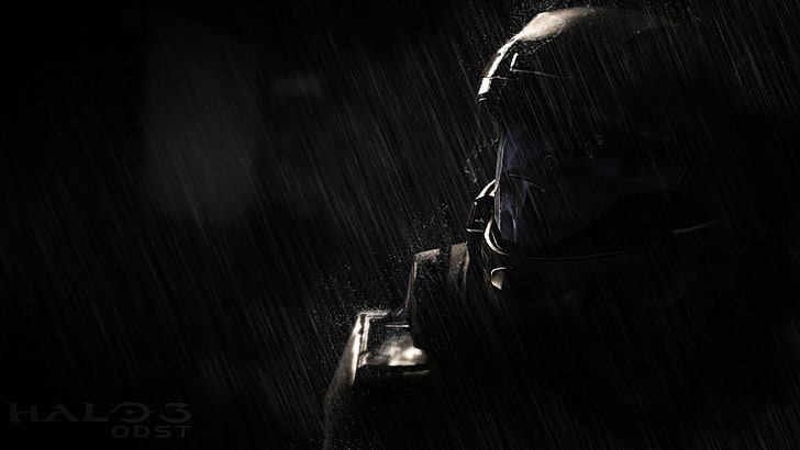 game HD wallpaper, Halo 3: ODST, video games, one person, motion