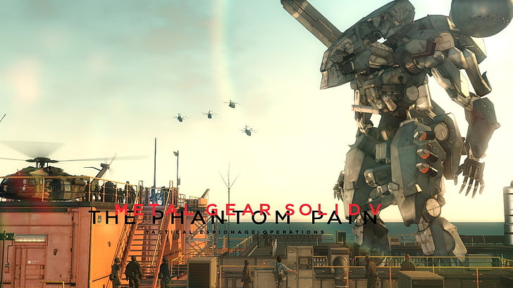 brown and white concrete building, Metal Gear Solid V: The Phantom Pain, HD wallpaper