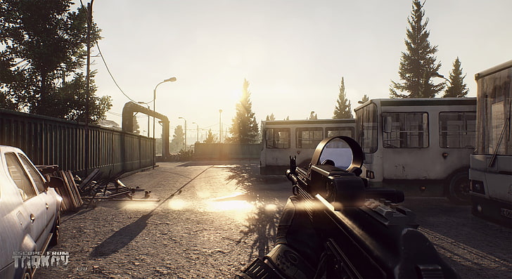 Escape from Tarkov, War Game, first-person shooter, transportation, HD wallpaper