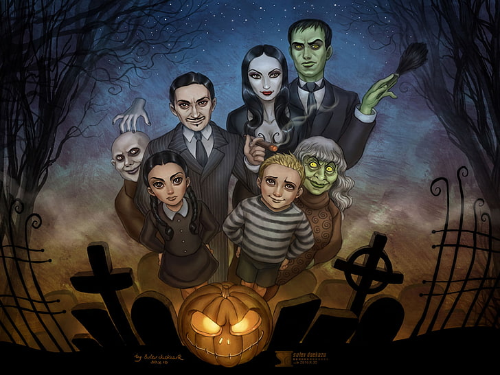 HD wallpaper: TV Show, The Addams Family | Wallpaper Flare