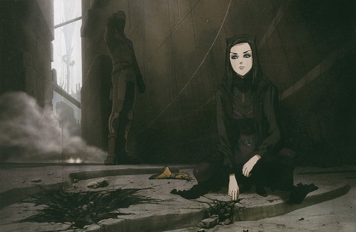 Ergo Proxy, Lil Mayer, real people, one person, full length