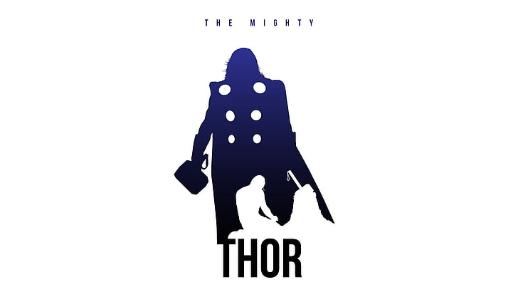 The Avengers, Thor, text, western script, communication, white background