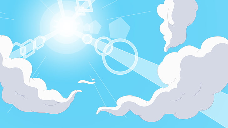 HD wallpaper: Adventure Time, cartoon, cloud - sky, nature, blue, no people  | Wallpaper Flare