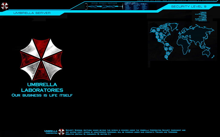 resident evil umbrella corp 1680x1050  Video Games Resident Evil HD Art, HD wallpaper