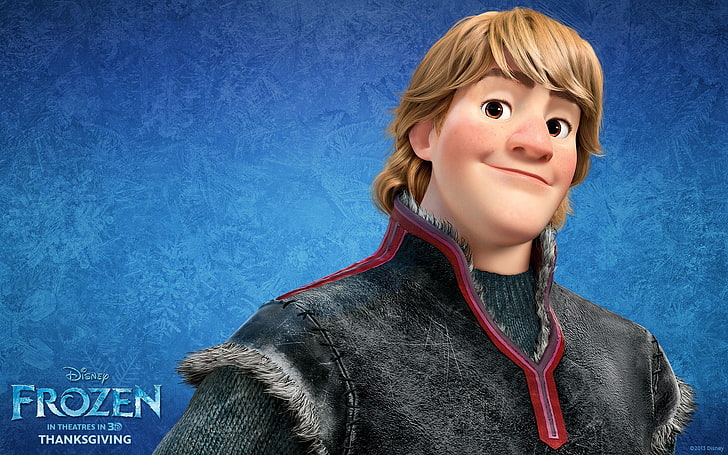 Disney Frozen character illustration, kristoff, main character, HD wallpaper