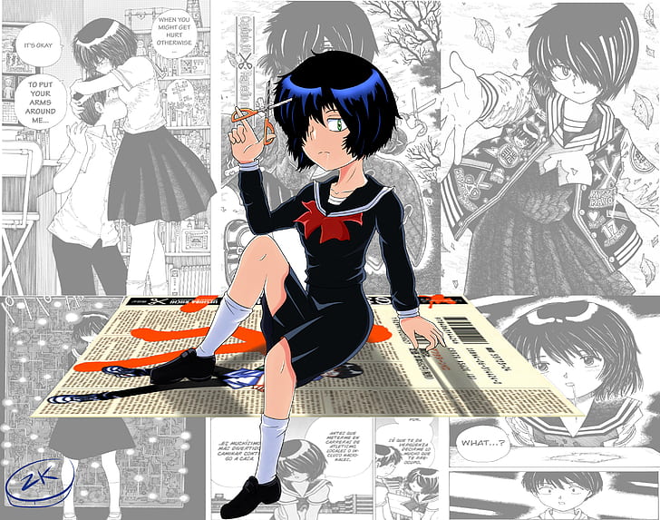 Anime Mysterious Girlfriend X Mikoto Urabe Momoka Imai #1080P #wallpaper  #hdwallpaper #desktop