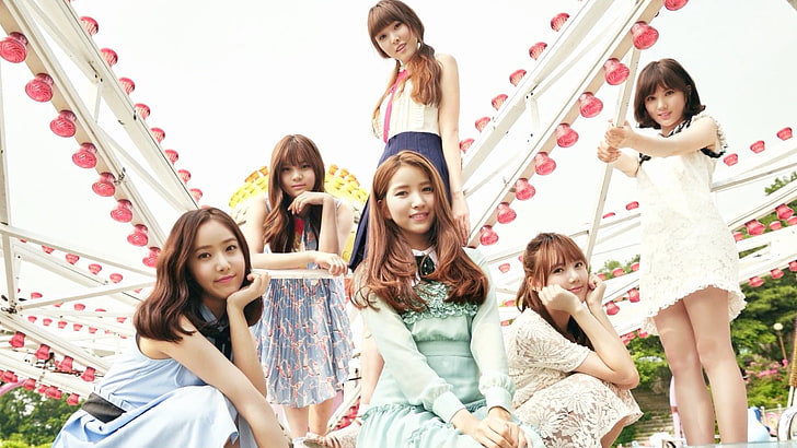 Gfriend, Eunha, SinB, Yuju, Yerin, Umji, Sowon, K-pop, Idol, HD wallpaper