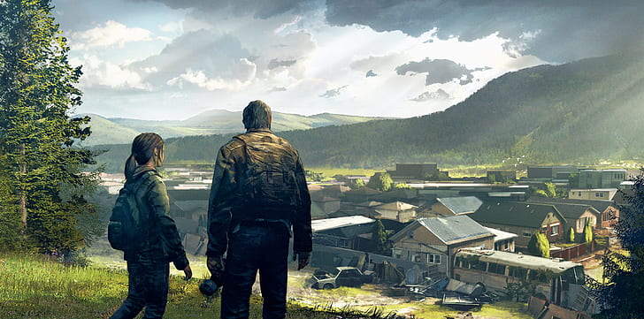 Video Game, The Last Of Us, Ellie (The Last of Us), Joel (The Last of Us)