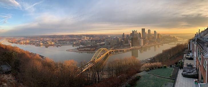 Pittsburgh, Pennsylvania, city, HD wallpaper